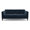 Lewis Sofa (Colour : Sea Port Blue Velvet, Cushion : Hard, Seater : 3+2)