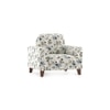 Verona Luxe 1 Seater Fabric Sofa in Adrian Velvet Colour