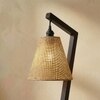 Zed Beige Jute Floor Lamp with Beige Jute Base