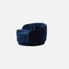 Tarron Fabric Sofa (Navy Blue)