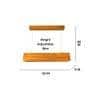 Sirius 24 Brown Wooden LED Hanging Lamp