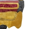 Jaipur Rugs Soft Abstract Wool Viscose Tufted Rug Yellow 5x9 ft