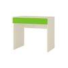 Primera Kids Study Desk with Drawer in Light Woodgrain Finish Verdant Green Colour