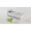Cloud Tails Engineered Wood Drawer Storage Bed in Multi Coloured Colour