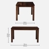 Tarragon 6 Seater Dining Set In Honey Finish