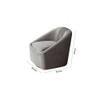 Chrishun Solid Wood Accent Chair in Black Colour