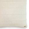 Cairo Natural Cotton Knitted Decorative Cushion Cover 16 x 16 Inches