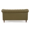 Fairmont 2 Seater Leatherette Sole in Olive Green Colour