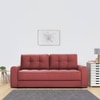 Calliro 3 Pull Out Sofa Cum Bedwith storage In Pink Colour