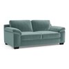 Esquel Sofa Set (Colour : Dusty Turquoise Velvet , Seater : 3+1+1)