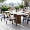 Harbor Cane Back Restaurant Dining Chair