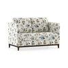 Florence Luxe 2 Seater Fabric Sofa in Adrian Velvet Colour