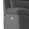 Emila Right Aligned Three Seater Sectional Recliner in Grey Colour
