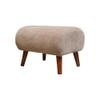 Chic Nest Stool(Brown texture)