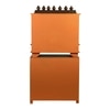 D'Dass Dark Polish Sheesham and Mdf  Wall Hanging Wooden Temple With Cabinet For Pooja