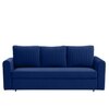 Melano 3 Seater Pull Out Sofa cum Bed  in Navy Blue Colour