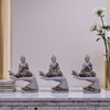 VEDAS Polyresin  Figurine in Grey Colour