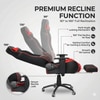 ASE Gaming Gold Series With Footrest Gaming Chair (Red)