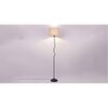 Piper Multi Cotton shade with Iron floor lamp