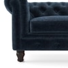Winchester Premium 1 Seater Fabric Sofa in Cobalt Colour