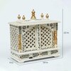 D'Dass Sheesham and Mdf Wooden Home Temple For Pooja Mandir For Home