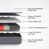 7-Zone With Posture Contour Tech.
 (75 x 42 in, 10 inches)