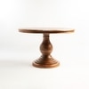 Anhillo Solid Wood 4 Seater Dining Table in Brown Finish