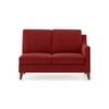Abbey Sectional Sofa (Colour : Salsa Red, Cushion : Soft, Seater : Left Aligned 2 Seater + Left Aligned Chaise)