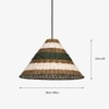 Japon Green Handcrafted Hanging Lamp