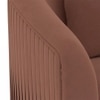 Aiden Lounge Chair In Mocha Mousse Velvet