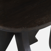 Armer Solid Wood Bedside Table in Black Colour