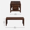Antiz Nesting Coffee Table Set Of  3