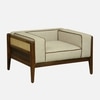 Boston 1 Seater Sofa In Beige Colour