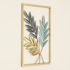 Fyre Abstract Metal Wall Decor in Multicolor Set of 1