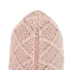 Shannon Pale Pink Knitted Cushion Cover  16X16 Inches
