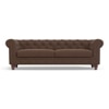Winchester Essential 3 Seater Fabric Sofa in Daschund Brown Colour