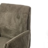Ripple Fabric Dining Chair in Grey Colour
