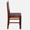 Noguchi Sheesham Wood Dining Chairs in Scratch Resistant Honey Oak Finish Set of 2