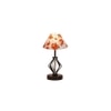 Alicia Multicolor cotton Table lamp with Iron Base