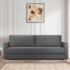 Flycon 3 Seater Pull Out Sofa cum Bed  in Dark Grey Colour