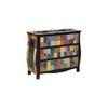 Amara Solid Wood Hand Painted Chest Of Drawer in MultiColour