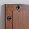Gem Solid Wood Mirror In Provincial Teak 50 x 100 cm