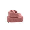 Henry Boucle 2 Seater Sofa in Pink  Color