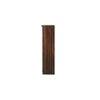 Meridian engineered wood two door wardrobe with Columbian walnut finish