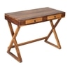 lipo Sheesham Wood  Study Table in Teak Finish