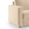 Apollo Compact 2 Seater Fabric Sofa in Birch Beige Colour