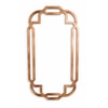 Portico Mirror Full Size in Copper Finish