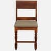 Rangrez Sheesham Wood 6 Seater Dining Set in Honey Oak Finish with Cushioned Chairs