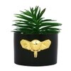 Black Majestic Elephant Planter