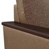Corby Essential 2 Seater Fabric Sofa in Mocha Colour